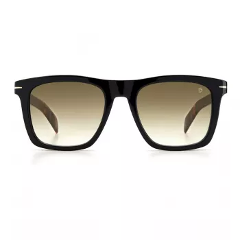 David Beckham DB-7000-S-XWY Sonnenbrille Herren Schwarzes Gestell Dunkelgraue Gläser 53mm