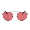 LEVI'S LV-1013-S-010 Unisex Rechteck-Sonnenbrille - Schwarzer Rahmen Graue Gläser 54mm
