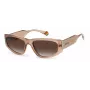POLAROID PLD6169S10A Unisex Sonnenbrille - Schwarzer Rahmen Graue Gläser 55mm