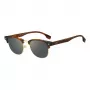 BOSS BOSS1381ST5U Herren-Sonnenbrille - Schwarzer Rahmen, Graue Gläser, 50/20/145 mm