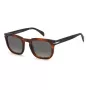 DAVID BECKHAM DB-7076-S-EX4 Sonnenbrille Herren Rechteckiger Acetatrahmen Graue Gläser 50/23/145 mm