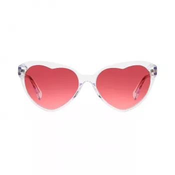 KATE SPADE Damen-Sonnenbrille Velma-S-900 - Schwarzer Rahmen, Graue Verlaufsgläser, 57/16/140 mm