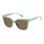 POLAROID PLD6192S1ED Damen Polarisierte Sonnenbrille - Schwarzer Rahmen Graue Gläser 54/16/145 mm