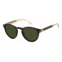 DAVID BECKHAM DB-1111-S-086 Unisex Sonnenbrille Havanna/Schildpatt Acetatrahmen Graue Polycarbonatgläser 52mm