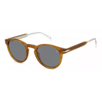 DAVID BECKHAM DB-1111-S-B4L Sonnenbrille Havana Green 50/23/145 mm