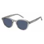 TOMMY HILFIGER TH-1970-S-KB7 Herren Rechteck-Sonnenbrille Schwarz/Grau 49mm