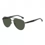 BOSS Sonnenbrille BOSS1485SMFK Herren Rechteckiges Acetat-Gestell UV400 Graue Gläser 60/15/145 mm