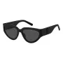 THE MARC JACOBS MARC645S807 Damen-Sonnenbrille - Schwarzer Acetatrahmen, graue Polycarbonatgläser, UV400-Schutz