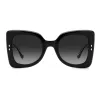 ISABEL MARANT Damen-Sonnenbrille IM-0120-S-807 - Rechteckiger Acetat-Rahmen, graue Polycarbonat-Gläser, 52 mm