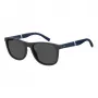 TOMMY HILFIGER TH-2042-S-FLL Herren Rechteck-Sonnenbrille Havana Braun 54/18/145 mm