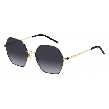 BOSS Damen-Sonnenbrille BOSS1589S2M2 Havana Acetat Braun Verlauf 57mm