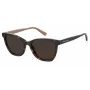 TOMMY HILFIGER Damen-Sonnenbrille TH-1981-S-086 Havana Acetat Square Frame Braune Gläser 54/17/140 mm
