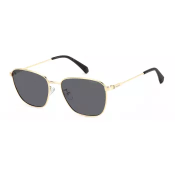 Polaroid PLD4159GSXJ5G Herren-Sonnenbrille im Quadrat-Design - Havanna-Rahmen, grüne polarisierte Gläser, UV400