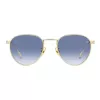 DAVID BECKHAM DB-1142-S-AOZ Sonnenbrille Herren Gold Metallrahmen Grüne Gläser Pilot Aviator 51mm