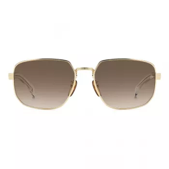 DAVID BECKHAM DB7121GSLOJ Herren eckige Sonnenbrille Havana Braun 60mm
