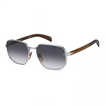 DAVID BECKHAM DB7121GSWIJ Herren-Aviator-Sonnenbrille Goldener Rahmen Grüne Gläser 60/18/145 mm