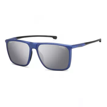 Carrera Ducati Herren-Sonnenbrille CARDUC034STZQ - Schwarzer Rahmen, graue Gläser, 59 mm