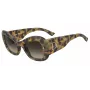 DSQUARED2 Damen-Sonnenbrille D2-0137-S-C9B Havana Acetat Square Frame Brown Gradient Lens 54mm