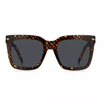 BOSS Damen-Sonnenbrille BOSS1656S2VM Havana Acetat eckiger Rahmen braun getönte Gläser 54mm