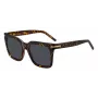 BOSS Damen-Sonnenbrille BOSS1656S2VM Havana Acetat eckiger Rahmen braun getönte Gläser 54mm