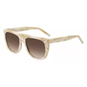 BOSS Damen-Sonnenbrille BOSS1655SEPC Polarisiert Acetat 56/19/145 mm