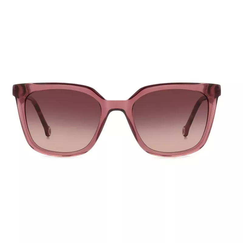 CAROLINA HERRERA Damen-Sonnenbrille HER0236S82U Havana Braun Verlauf 53mm
