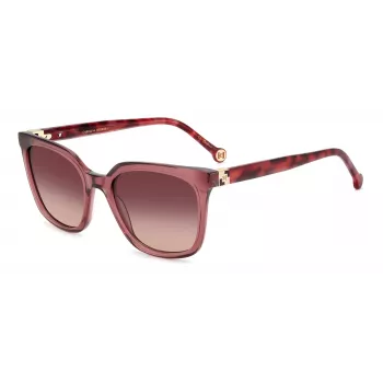 CAROLINA HERRERA Damen-Sonnenbrille HER0236S82U Havana Braun Verlauf 53mm