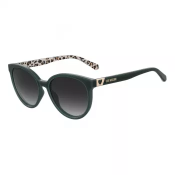 LOVE MOSCHINO Damen Sonnenbrille MOL041-S-SK8 Havana Acetat Braun Verlauf 56mm