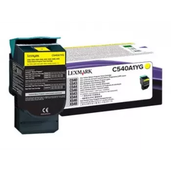 Lexmark C540A1YG Gelb Tonerpatrone - Standard Yield - OEM