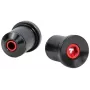 Tilt Bar Ends 22 Size - Schwarz - Nylon-Verbund - Paar