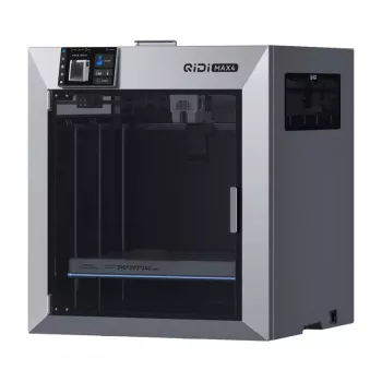 QIDI Max 4 3D-Drucker - Großformat-FDM-3D-Drucker mit 300 mm³ Bauraum, CoreXY, Klipper-Firmware, Direct-Drive-Extruder, automatischem Nivellieren, geschlossener Kammer, Wi-Fi & Ethernet