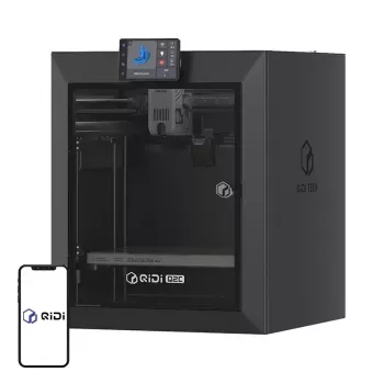 QIDI Q2C 3D-Drucker - Vollständig geschlossener FDM-Drucker mit 200x200x200mm Bauraum, Direct-Drive-Extruder, PEI-Magnetbauplatte, Wi-Fi & Touchscreen