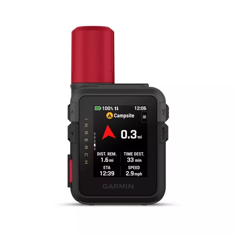 Garmin inReach Mini 3 Plus Satelliten-Kommunikator Rot/Schwarz 010-03387-10