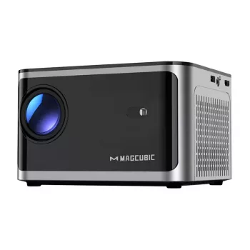 Magcubic HY350 Projektor (Grau) - 720p nativ, 200 ANSI Lumen, Android 11.0, Wi-Fi 6, Bluetooth 5.0