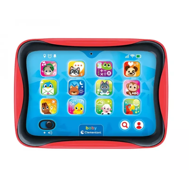 Clementoni Kinder-Sprechtablet 17535 - Pädagogisches elektronisches Spielzeug für Kleinkinder ab 12 Monaten