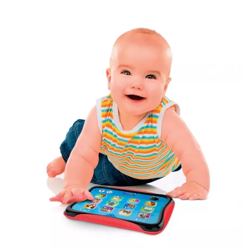 Clementoni Kinder-Sprechtablet 17535 - Pädagogisches elektronisches Spielzeug für Kleinkinder ab 12 Monaten