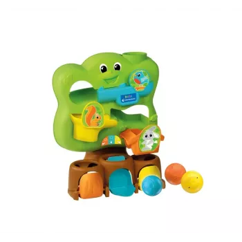 Clementoni Baby Logikspielzeug – Magischer Farbenbaum mit Bällen 17580