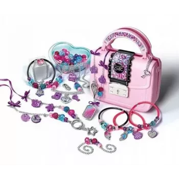 Crazy Chic DIY Set: Crazy Handbag mit Perlen & Armbändern Clementoni 17651