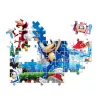 Clementoni Lernspiel-Set Puzzle, Memo & Bauklötze Sonic 28389