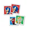Clementoni Lernspiel-Set Puzzle, Memo & Bauklötze Sonic 28389