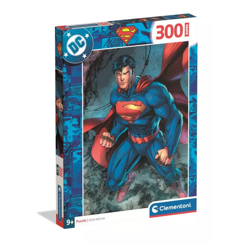 Clementoni Supercolor Puzzle 300 Teile Superman