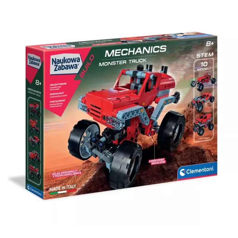 Scientific Fun Mechanics Laboratory Monster Truck Clementoni 50062