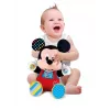 Clementoni Disney Baby Mickey Mouse Interaktives Plüschtier, lehrt und umarmt, polnische Sprache 50131
