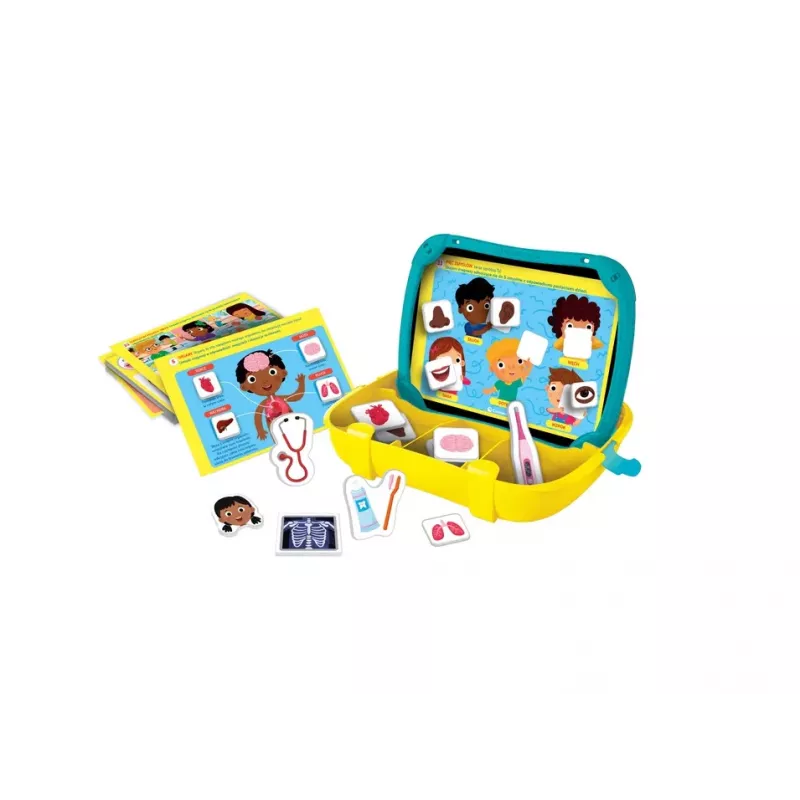 Magnetischer Arztkoffer zum spielerischen Lernen, polnische Sprache, Clementoni 50393