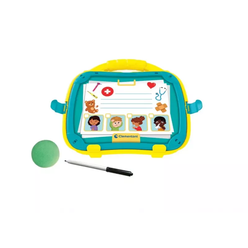 Magnetischer Arztkoffer zum spielerischen Lernen, polnische Sprache, Clementoni 50393