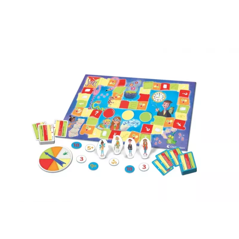 Clementoni Naukowa Zabawa Lernbrettspiel Mathematik Spielend Lernen 50778