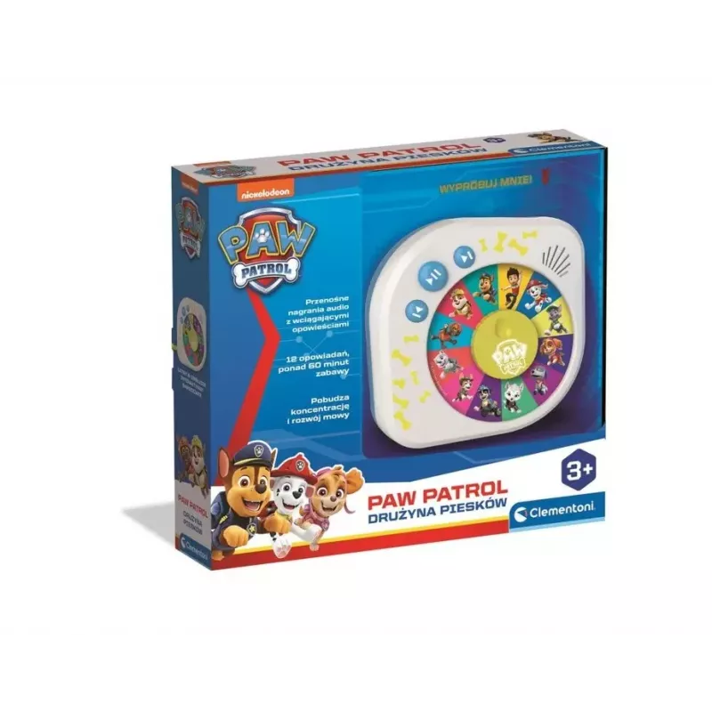 Clementoni Storyteller PAW Patrol Interaktiver Elektronischer Geschichtenerzähler