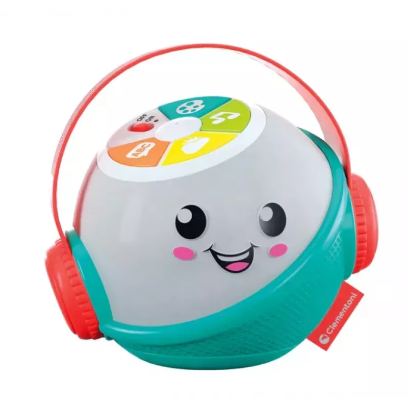 Clementoni DIXI Interaktiver Musikball mit Mikrofon (polnische Sprache) 50800