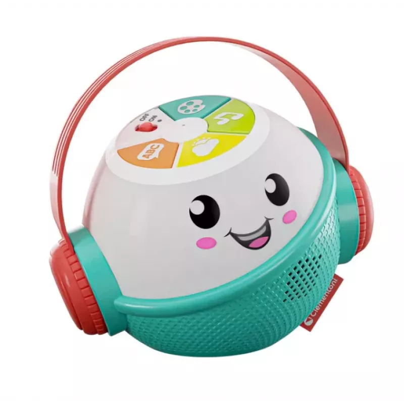 Clementoni DIXI Interaktiver Musikball mit Mikrofon (polnische Sprache) 50800