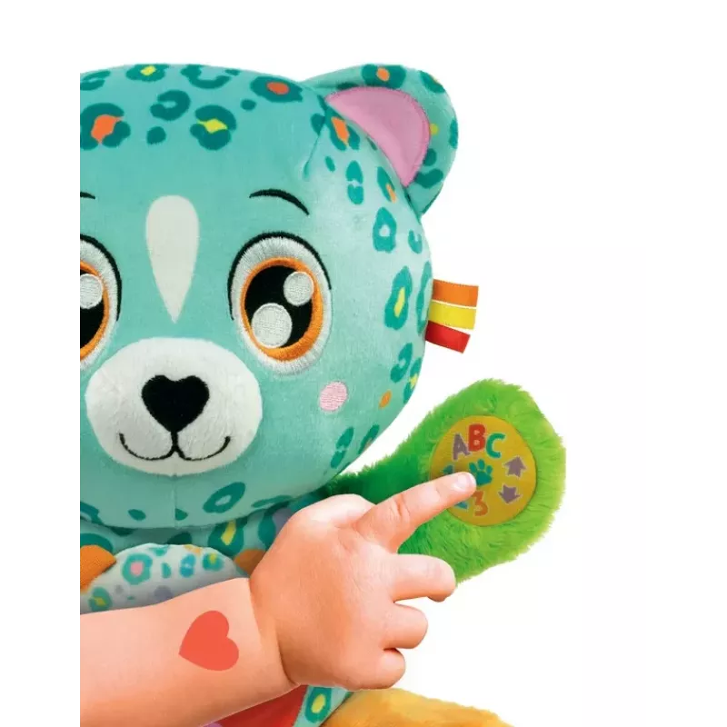 Interaktives Plüschtier Sweet Leopards Fürsorgliche Mama Chita Polnische Sprache Clementoni 50935